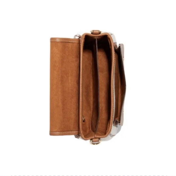 NWT Coach Lucy Crossbody In Signature Canvas/ pebble leather - Picture 7 of 8